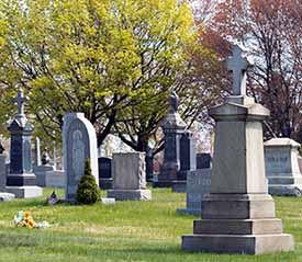 St Michael cemetery monuments