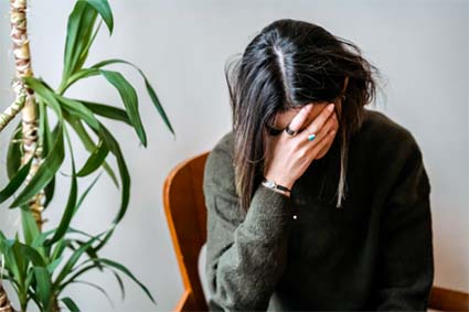 Grieving Woman