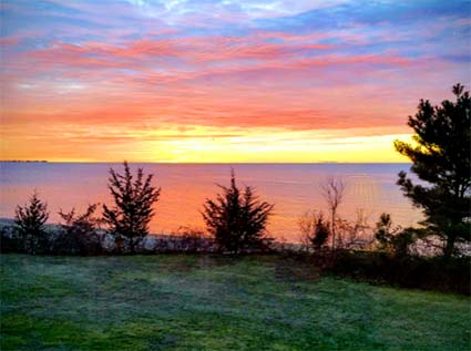Sunset Over Water