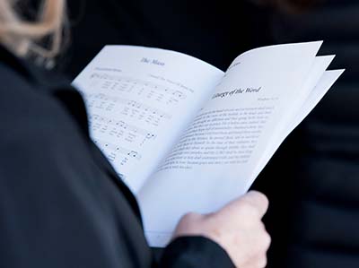 All Souls Day 2023 open song book 