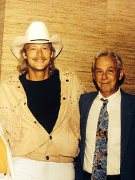 Alan and his father Eugene Jackson