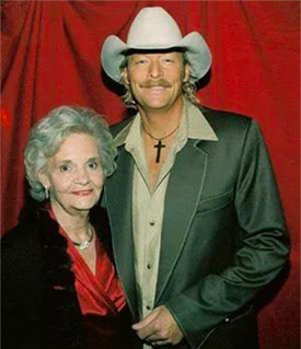 Alan Jackson and his Mother