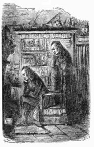Charles Dickens Etching