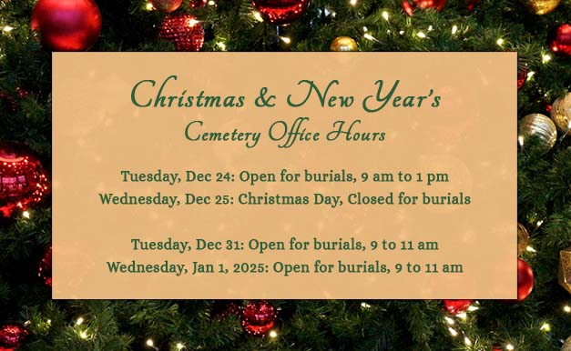 Christmas & New Year's Hours2024