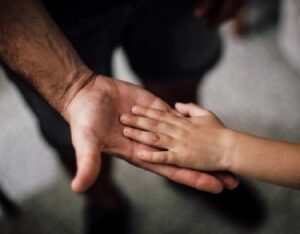 Parent and Child Hands