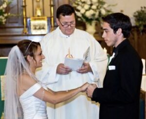 Couple Taking Marriage Vows