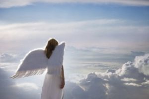 Angel In Clouds