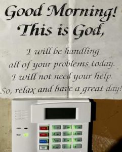 Good Morning This Is God