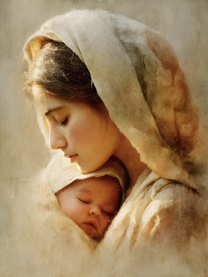 Blessed Mother and Infant Jesus