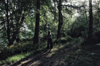 Person In Forest